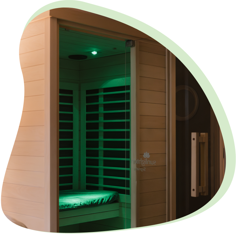 The difference between an infrared sauna and a regular sauna